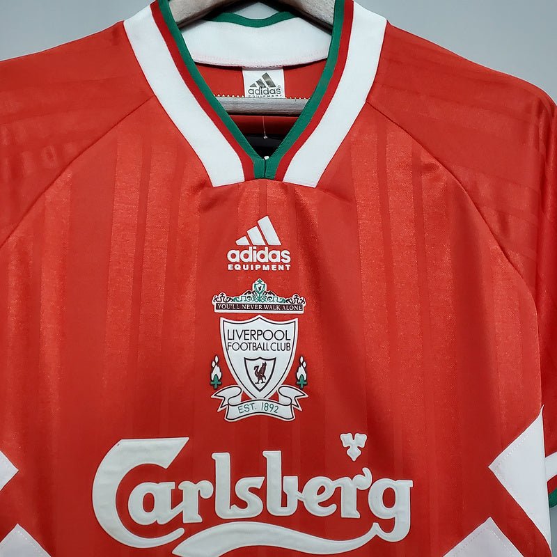 Camisa Liverpool Retrô 1993/1995 Vermelha - Adidas - Manto Club
