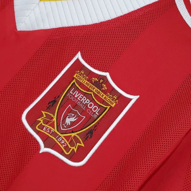 Camisa Liverpool Retrô 1996/1997 Vermelha e Branca - Adidas - Manto Club