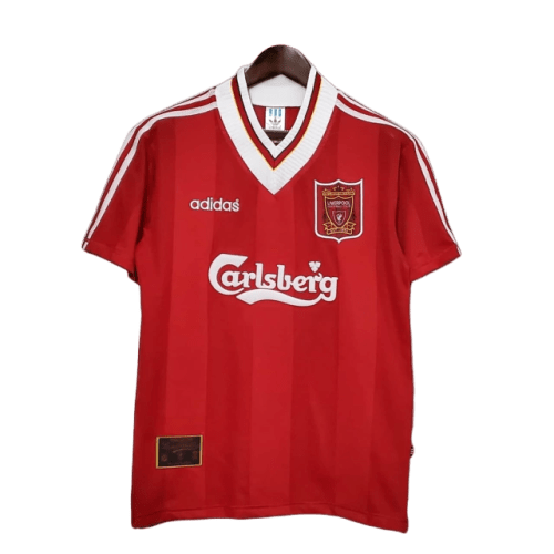 Camisa Liverpool Retrô 1996/1997 Vermelha e Branca - Adidas - Manto Club
