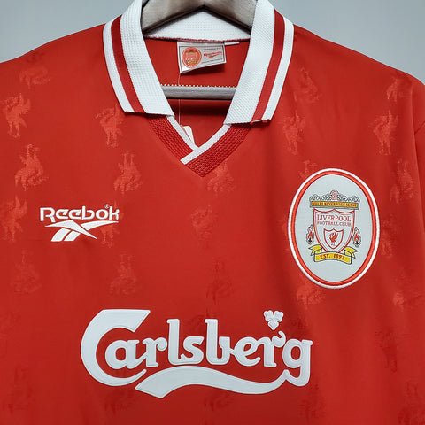 Camisa Liverpool Retrô 1996/1997 Vermelha - Reebok - Manto Club