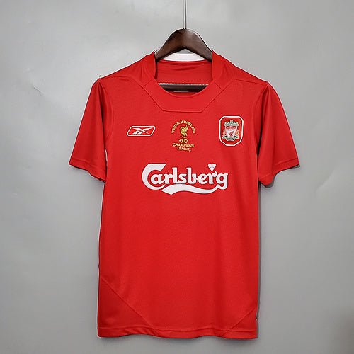 Camisa Liverpool Retrô 2005 Vermelha - Reebok - Manto Club