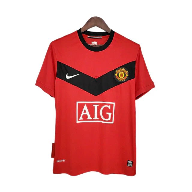 Camisa Manchester United Retrô 2009/2010 Vermelha - Nike - Manto Club