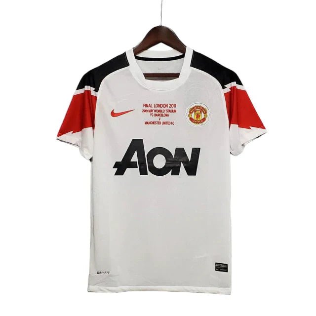 Camisa Manchester United Retrô 2010/2011 Branca - Nike - Manto Club