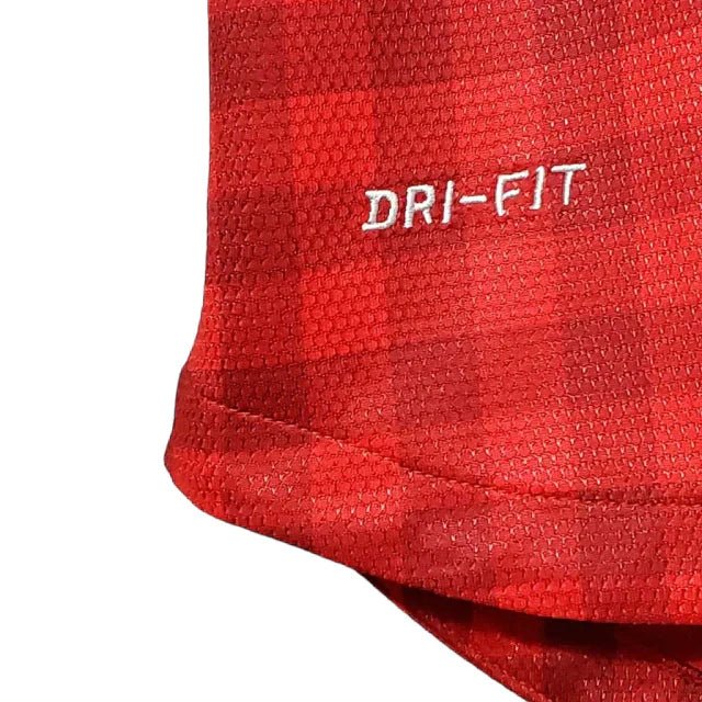 Camisa Manchester United Retrô 2012/2013 Vermelha Xadrez - Nike - Manto Club