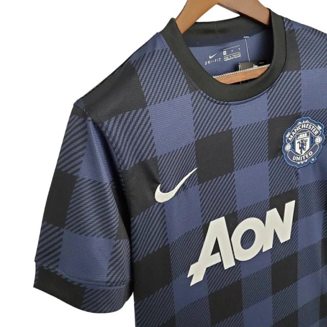 Camisa Manchester United Retrô 2013/2014 Azul Marinho - Nike - Manto Club