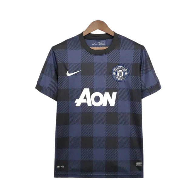 Camisa Manchester United Retrô 2013/2014 Azul Marinho - Nike - Manto Club