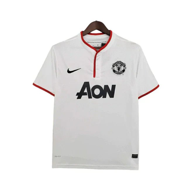 Camisa Manchester United Retrô 2013/2014 Branca - Nike - Manto Club