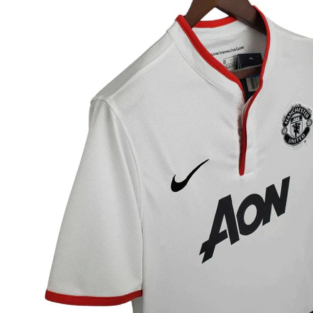 Camisa Manchester United Retrô 2013/2014 Branca - Nike - Manto Club