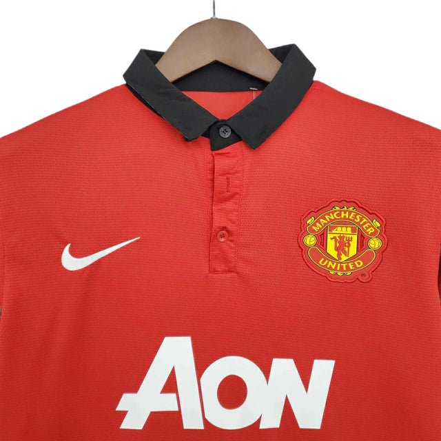 Camisa Manchester United Retrô 2013/2014 Vermelha - Nike - Manto Club