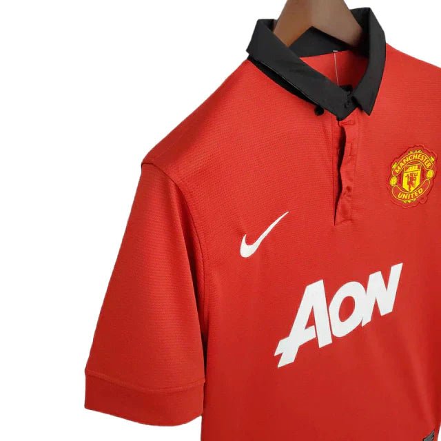 Camisa Manchester United Retrô 2013/2014 Vermelha - Nike - Manto Club