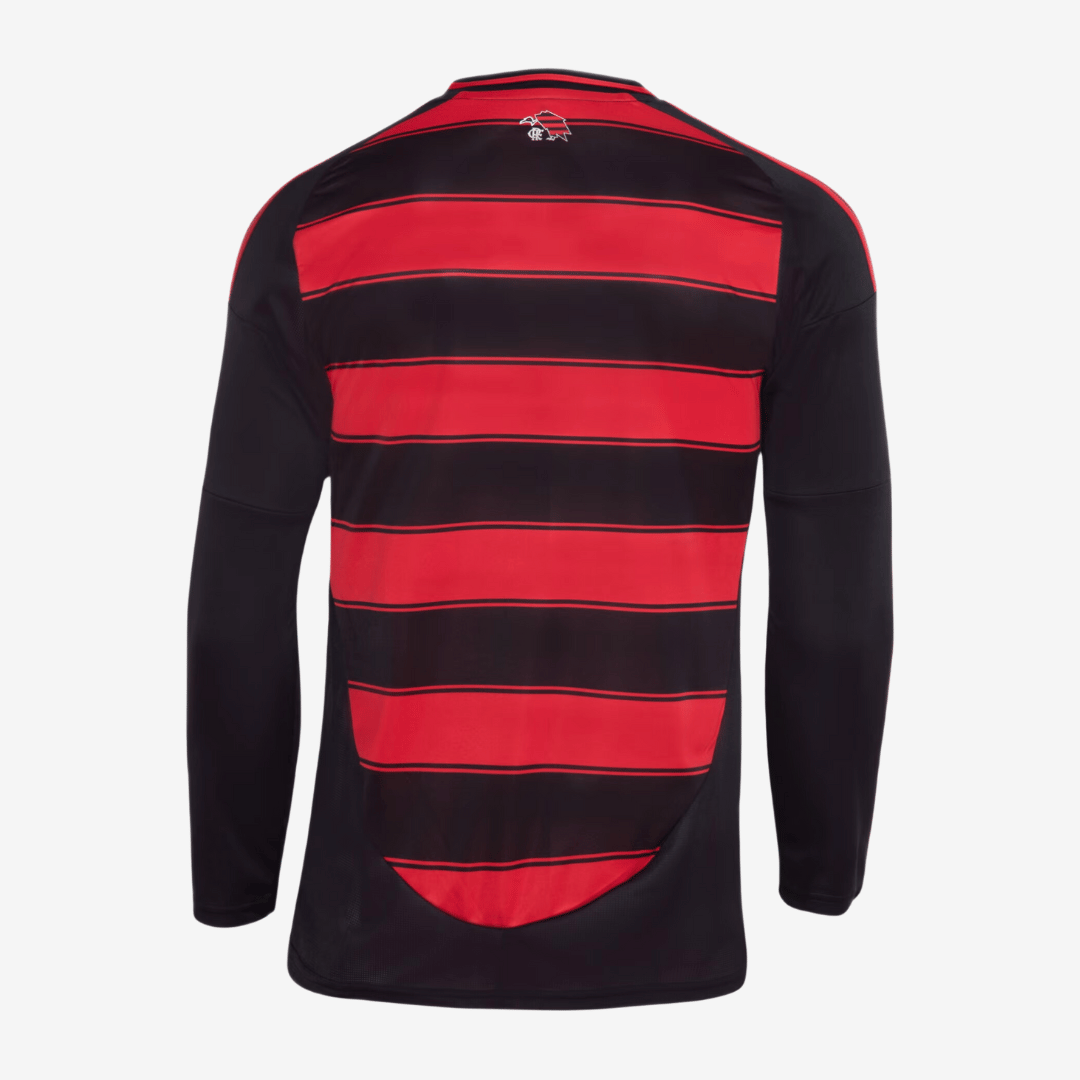 Camisa Manga Longa Adidas Flamengo 2025/26 I - Manto Club