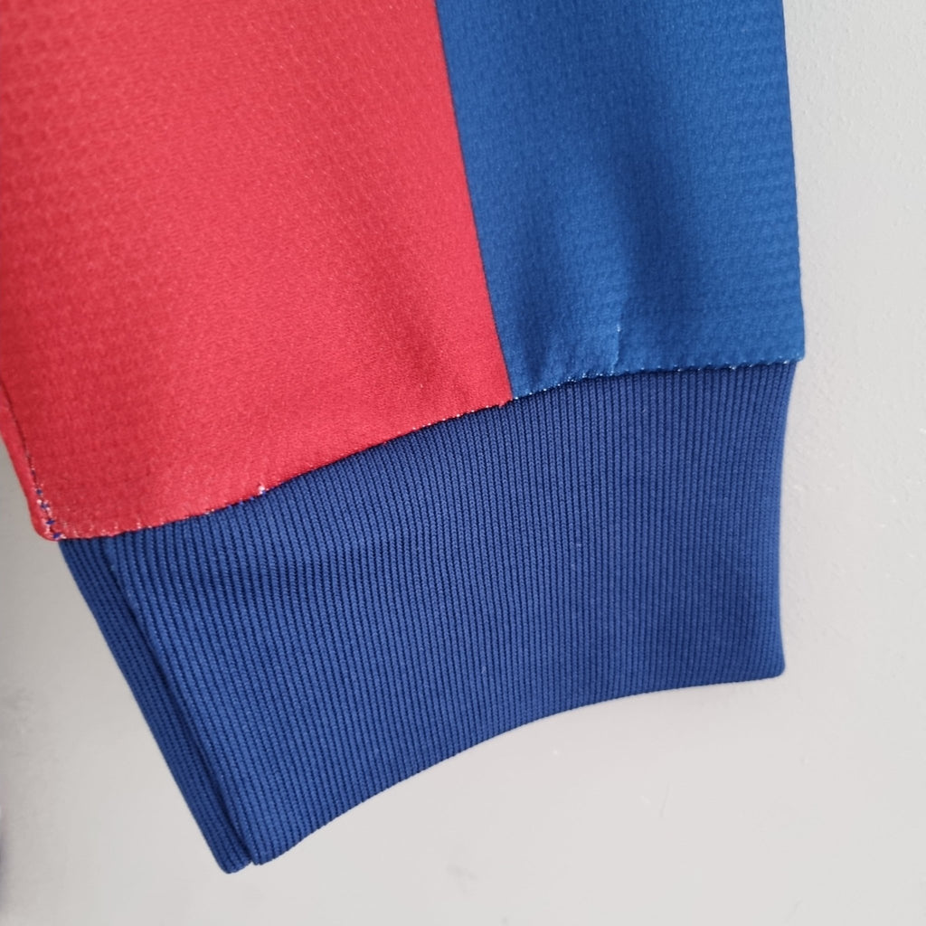 Camisa Manga Longa Barcelona 10/11 Nike - Grená - Manto Club