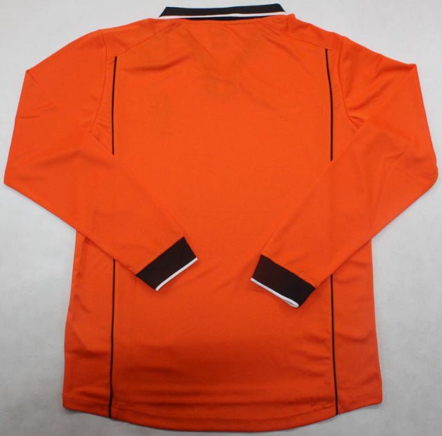 Camisa Manga Longa Holanda 1998 Nike - Laranja - Manto Club