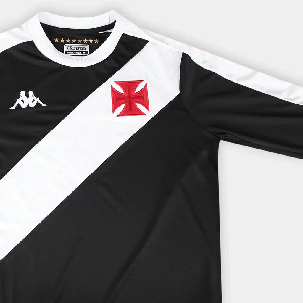 Camisa Manga Longa Kappa Vasco da Gama 2024/25 I - Manto Club