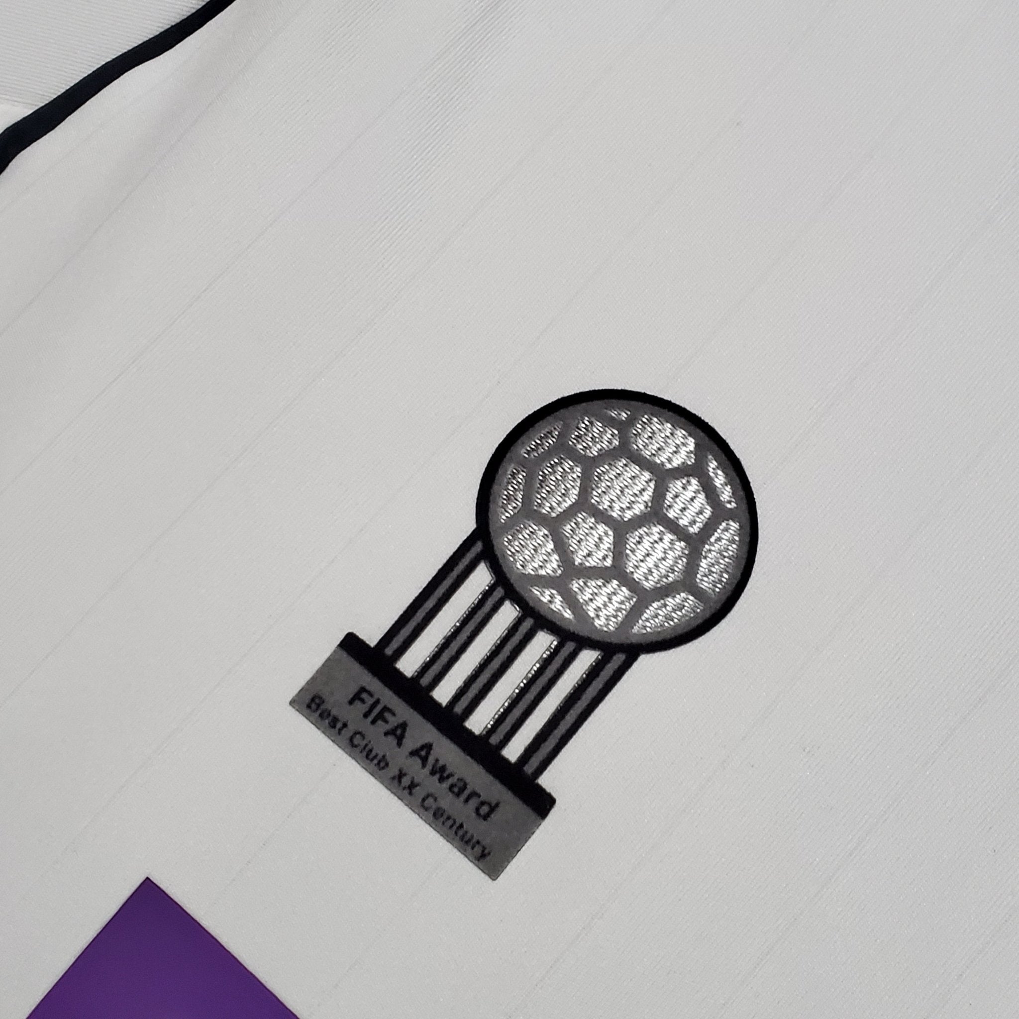 Camisa Manga Longa Real Madrid 06/07 Adidas - Branco - Manto Club