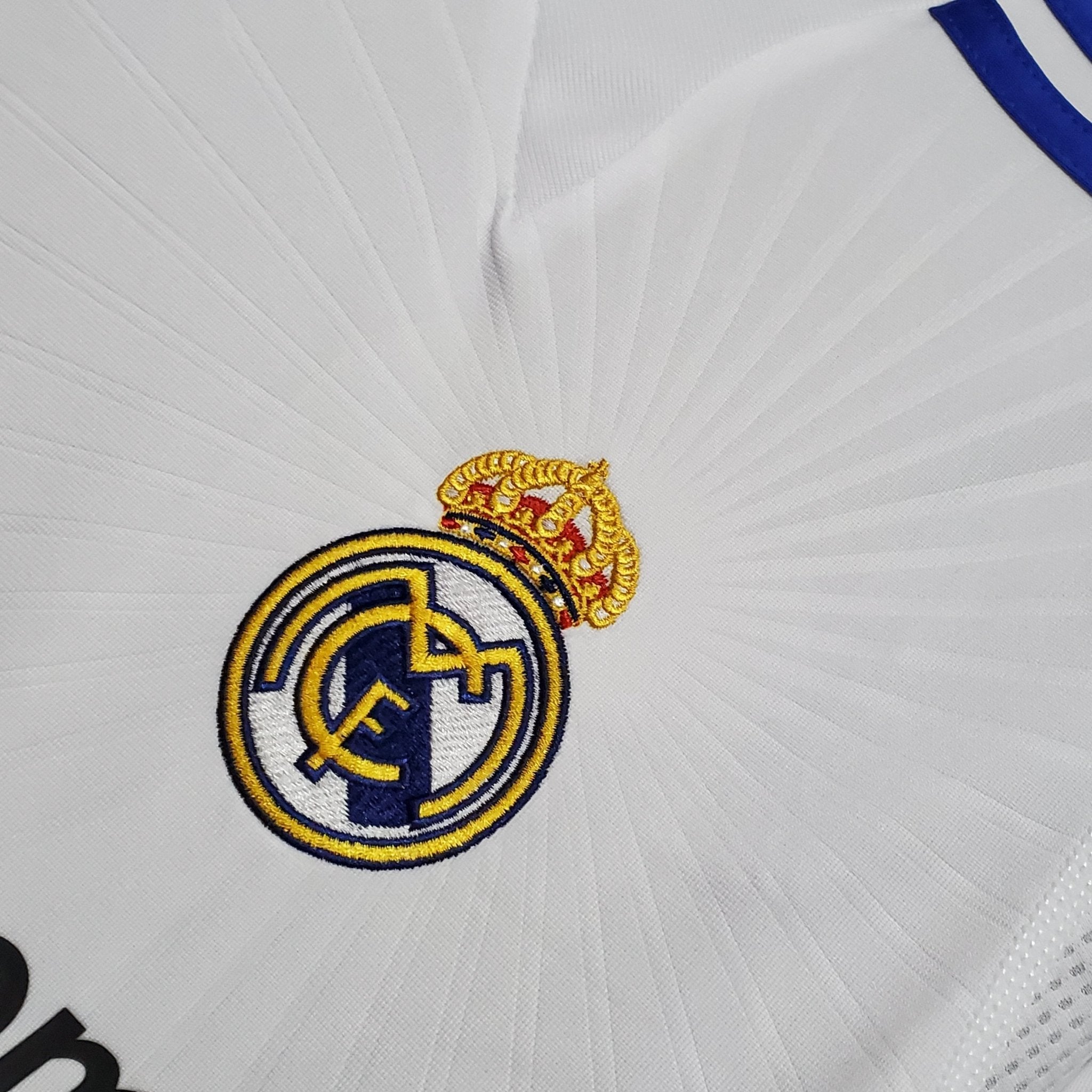Camisa Manga Longa Real Madrid 10/11 Adidas - Branco - Manto Club