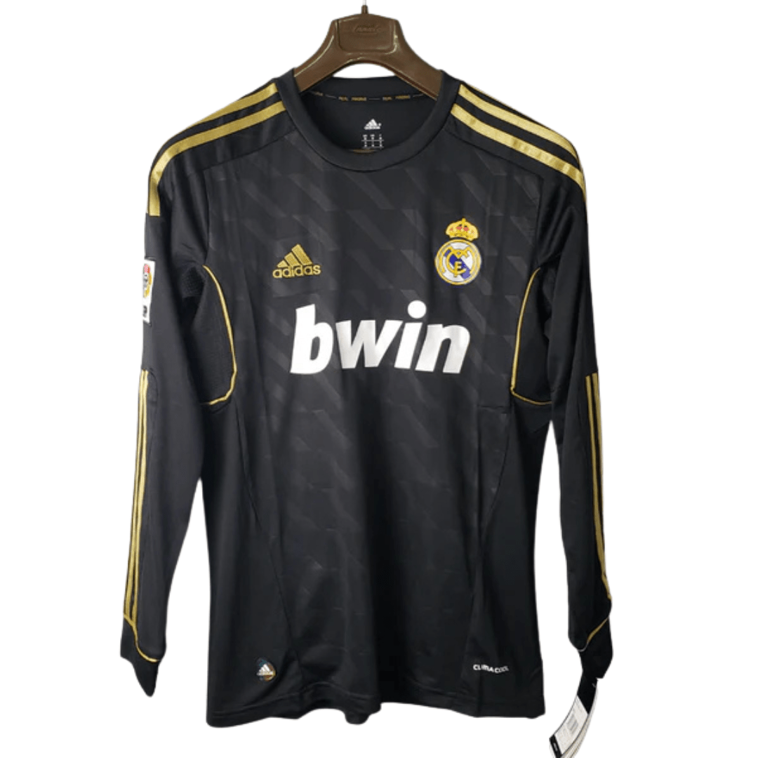 Camisa Manga Longa Real Madrid 2012 Adidas - Preto - Manto Club
