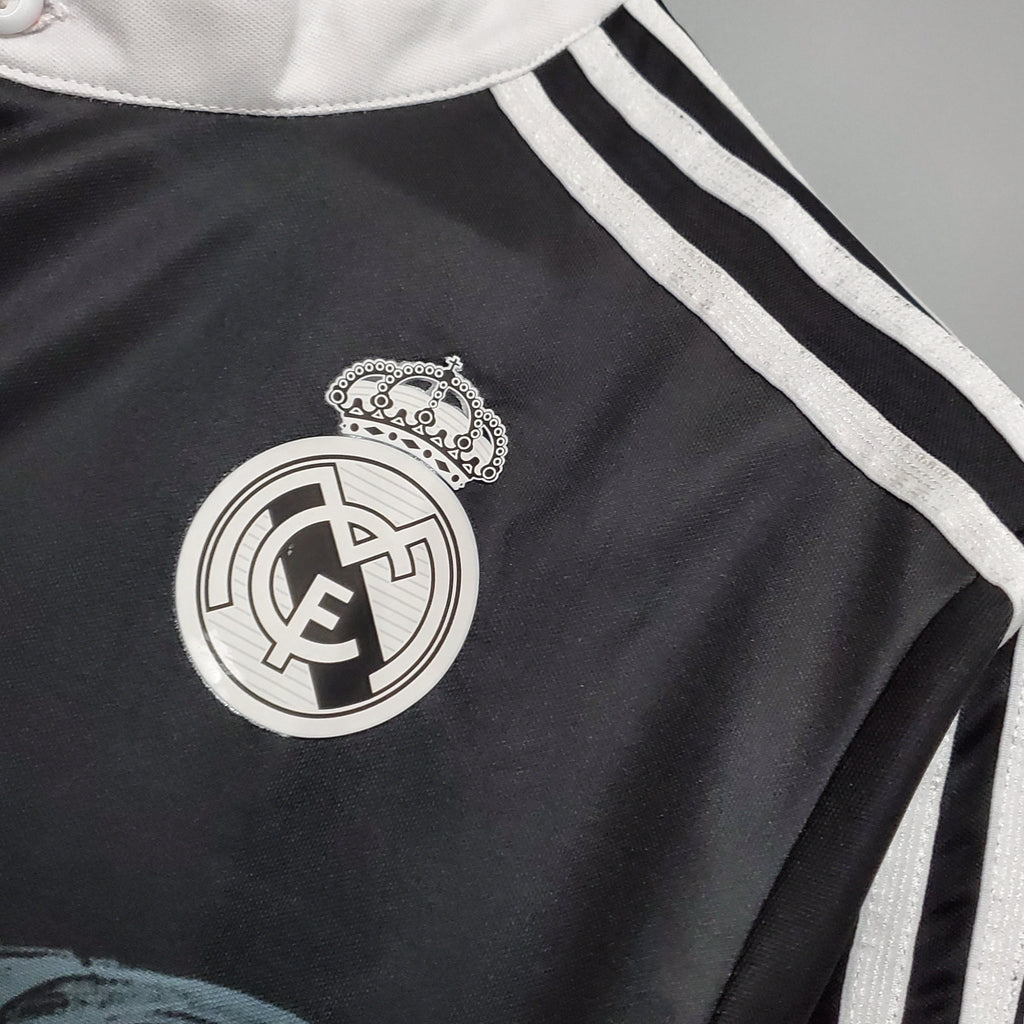 Camisa Manga Longa Real Madrid Third 14/15 Adidas - Preto - Manto Club