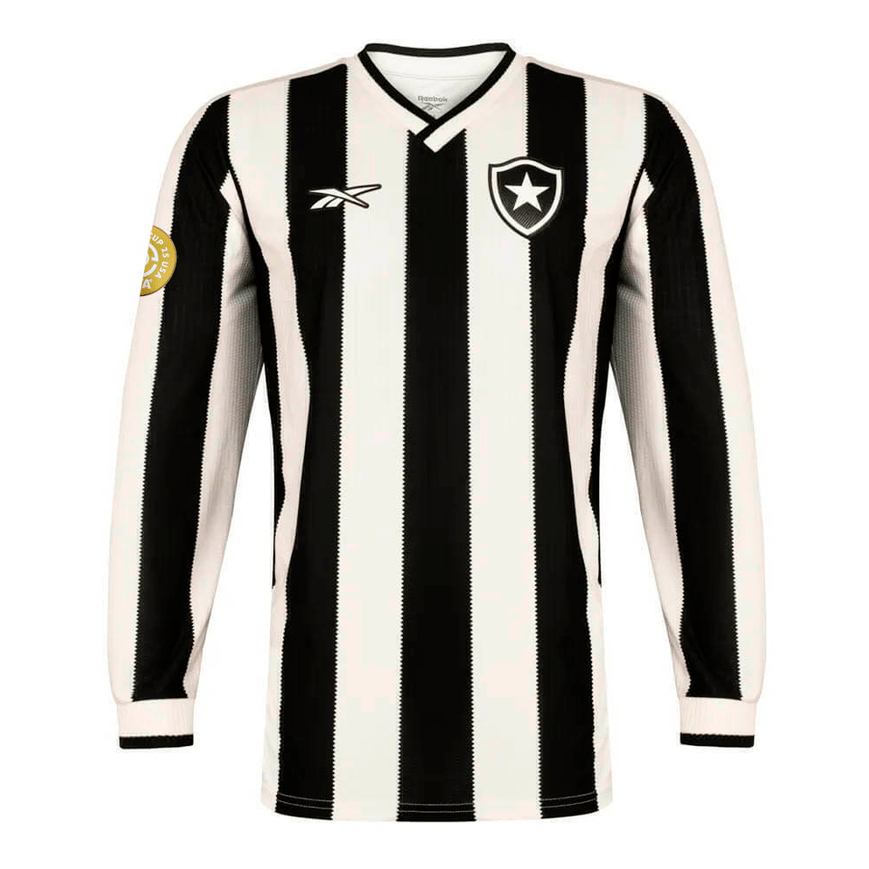 Camisa Manga Longa Reebok Botafogo 2024/25 I - Manto Club
