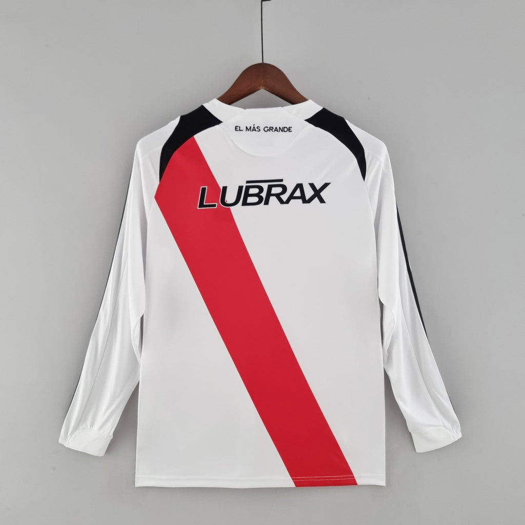 Camisa Manga Longa River Plate 09/10 Adidas - Branco - Manto Club
