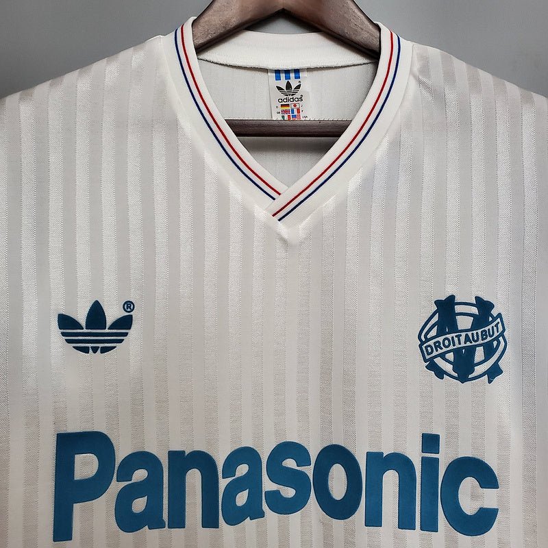 Camisa Marseille Retrô 1990 Branca - Adidas - Manto Club