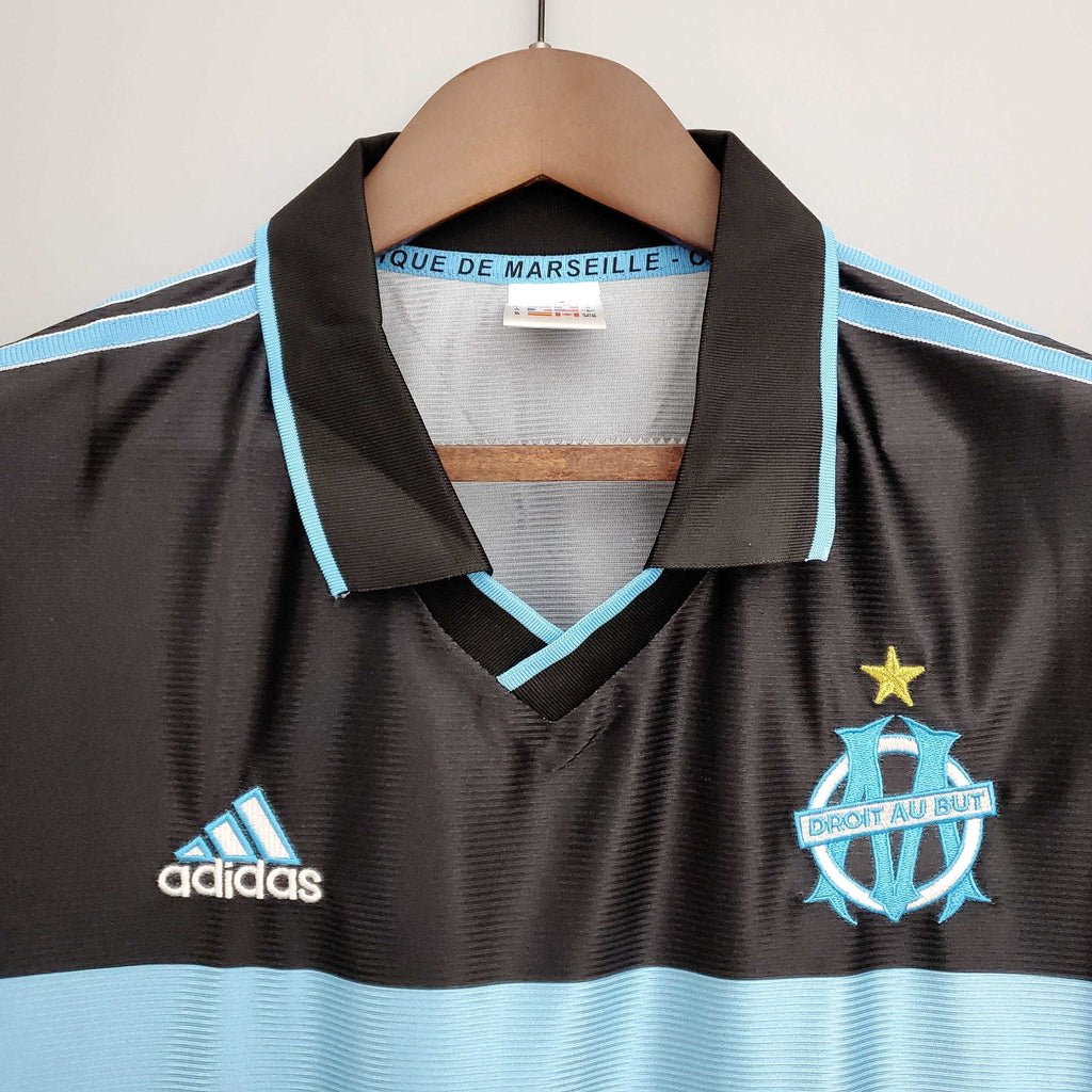 Camisa Marseille Retrô 1999/2000 Preta - Adidas - Manto Club