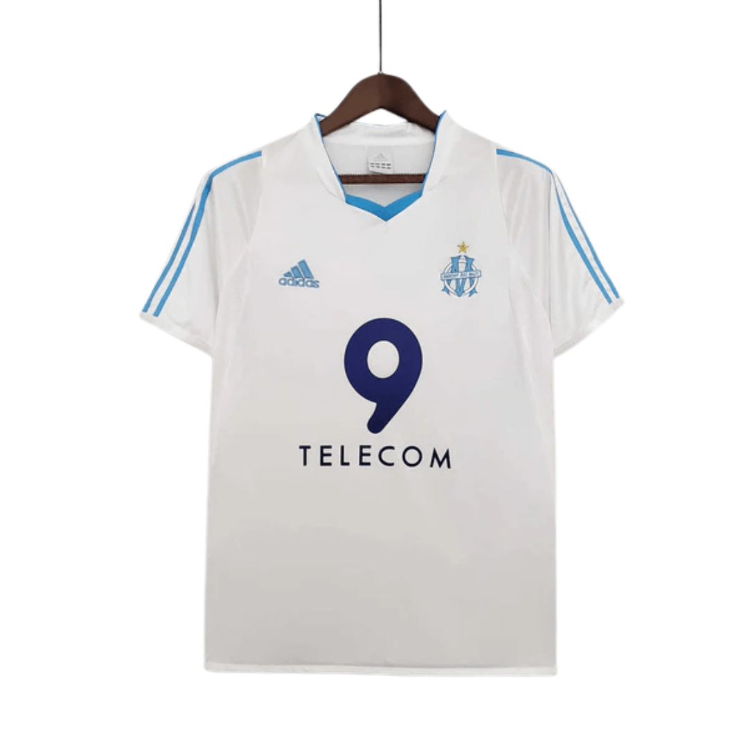Camisa Marseille Retrô 2002/2003 Branca - Adidas - Manto Club