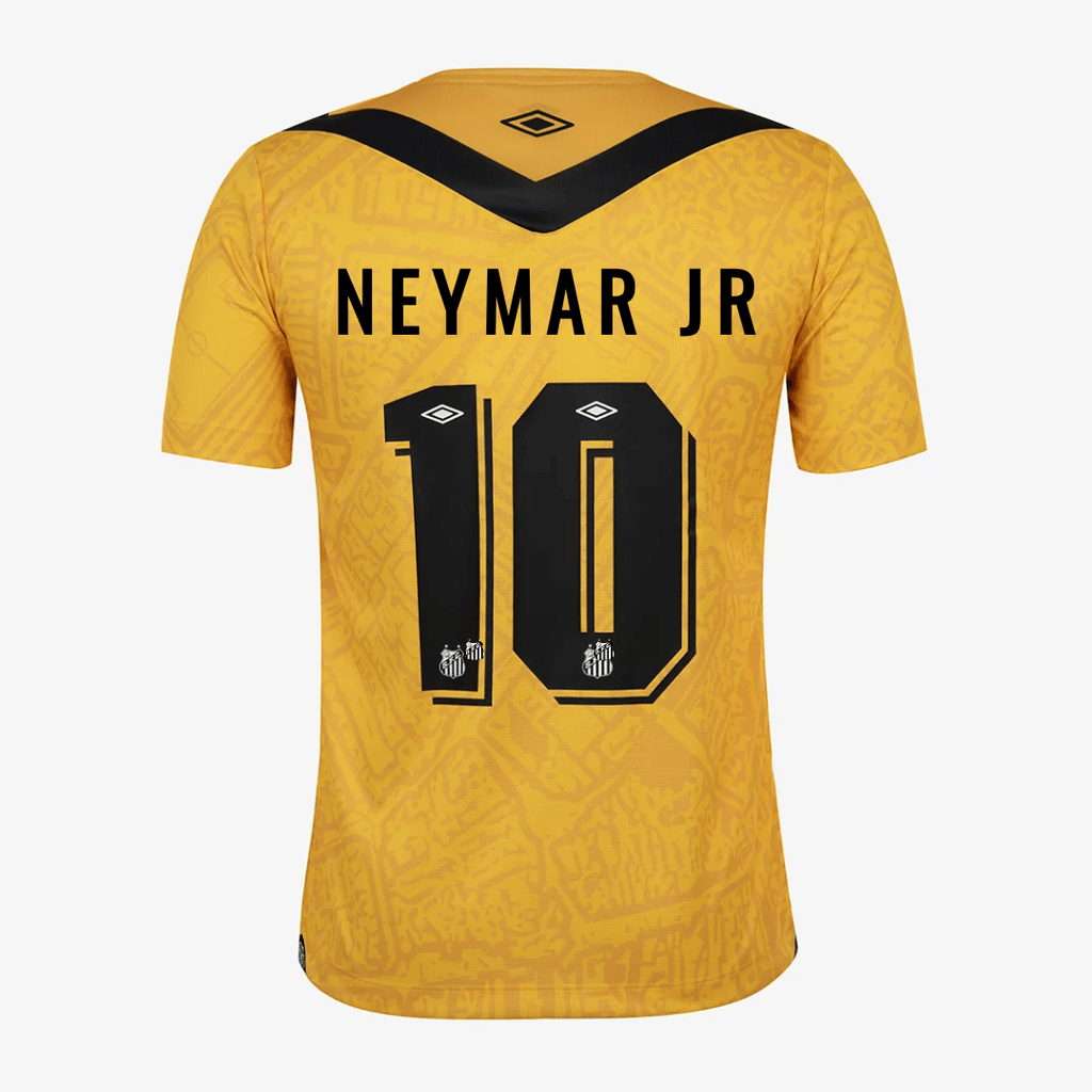 Camisa Masculina Umbro Santos 2024/25 III Neymar Jr 10 - Manto Club