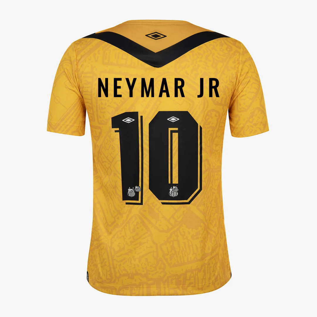 Camisa Masculina Umbro Santos 2024/25 III Neymar Jr 10 - Manto Club