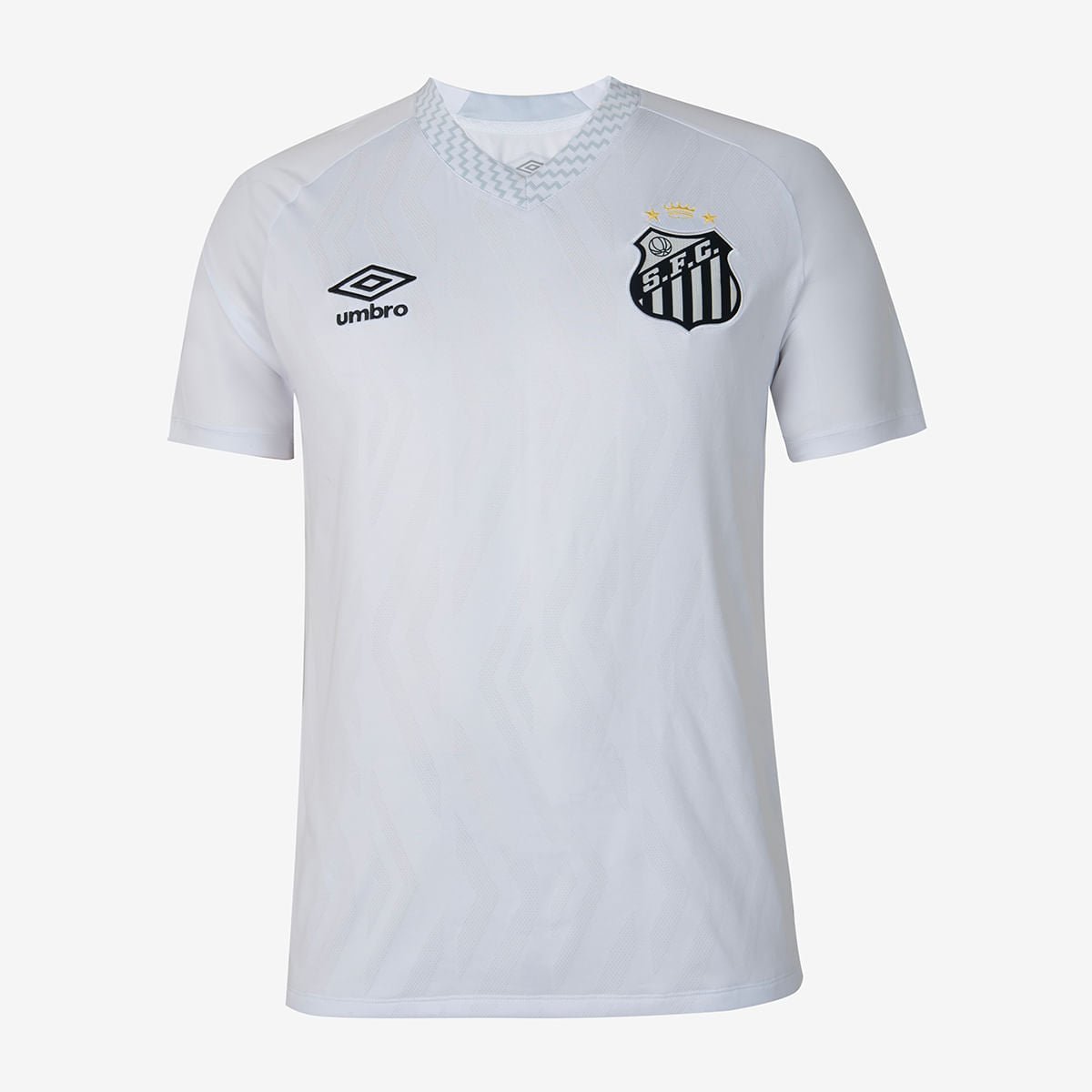 Camisa Masculina Umbro Santos Torcedor 2025/26 I - Manto Club