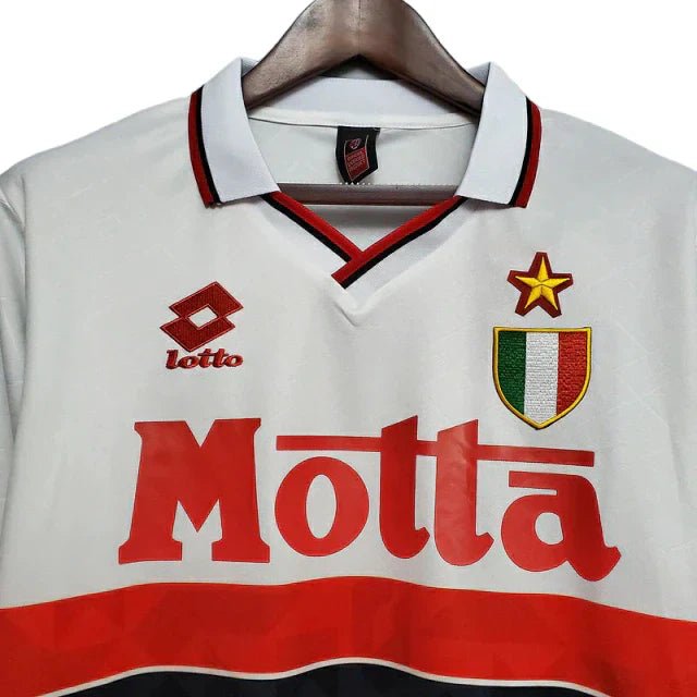 Camisa Milan Retrô 1993/1994 Branca - Lotto - Manto Club