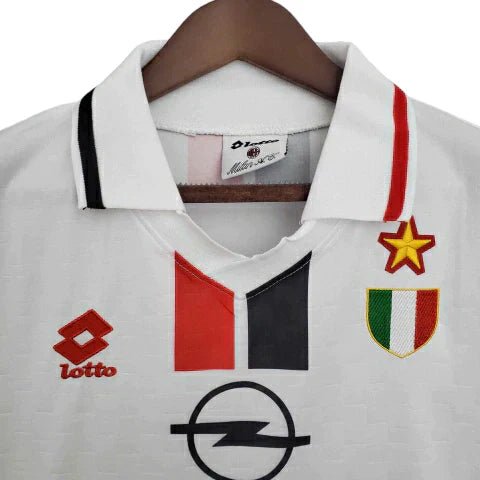 Camisa Milan Retrô 1995/1997 Branca - Lotto - Manto Club