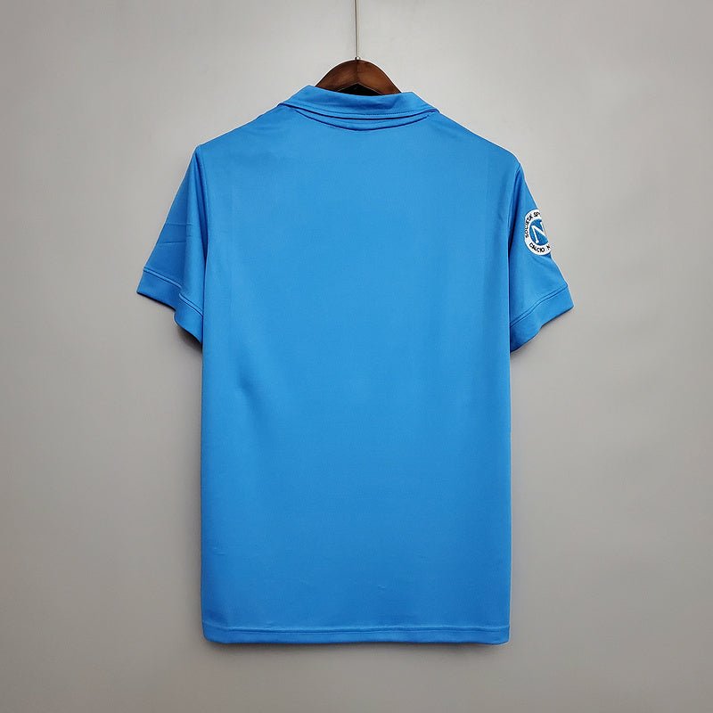 Camisa Napoli Retrô 1987/1988 Azul - Manto Club
