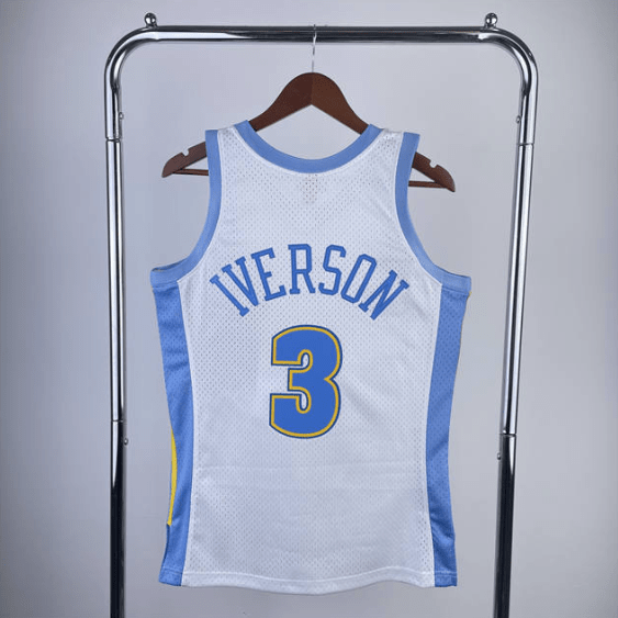 Camisa NBA Nuggets Iverson 3 - Azul - Manto Club