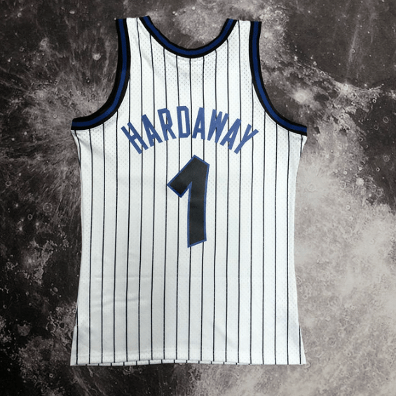 Camisa NBA Orlando Hardaway 1 - Branca - Manto Club