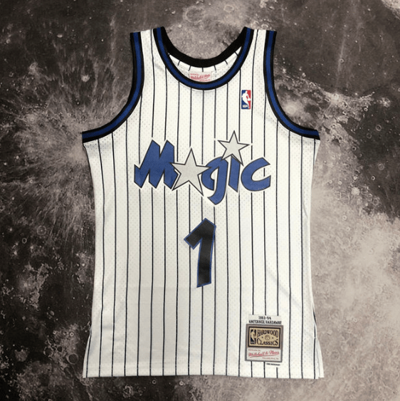 Camisa NBA Orlando Hardaway 1 - Branca - Manto Club