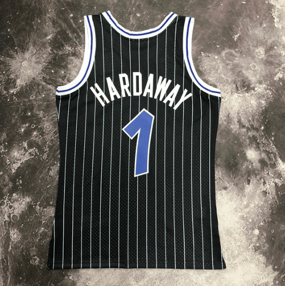 Camisa NBA Orlando Hardaway 1 - Preta - Manto Club