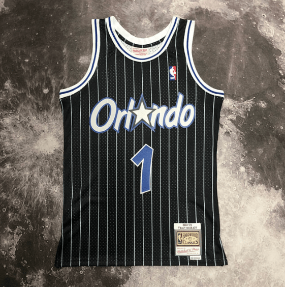 Camisa NBA Orlando Mc Grady 1 - Preta - Manto Club