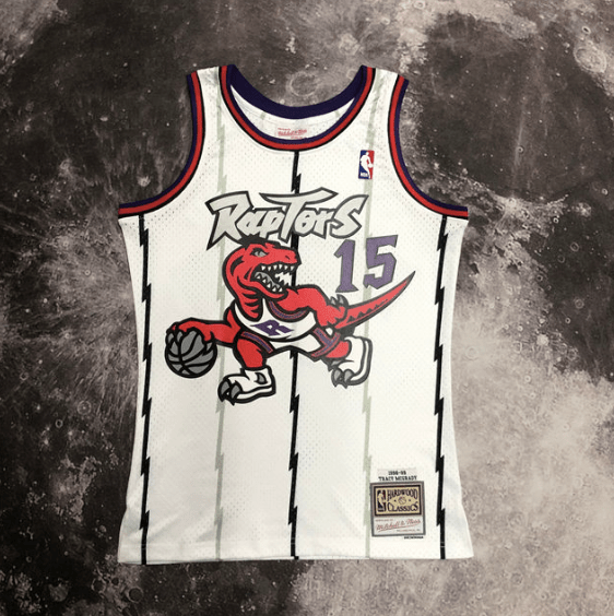 Camisa NBA Raptors Carter 15 - Branca - Manto Club