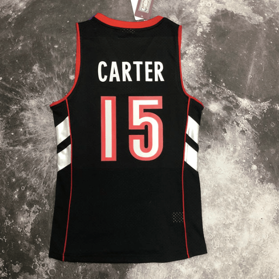 Camisa NBA Raptors Carter 15 - Preta - Manto Club