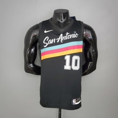 Camisa NBA Regata San Antonio Spurs Masculina - Preta - Manto Club