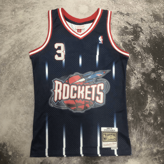 Camisa NBA Rockets Francis 3 - Azul Escuro - Manto Club