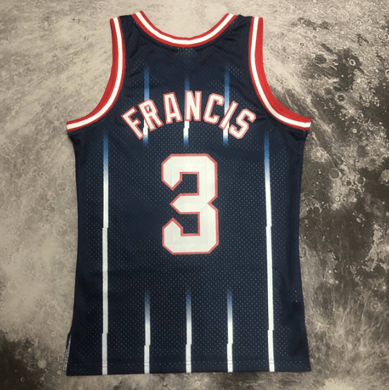 Camisa NBA Rockets Francis 3 - Azul Escuro - Manto Club