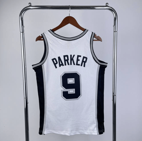 Camisa NBA Spurs Parker 21 - Branca - Manto Club