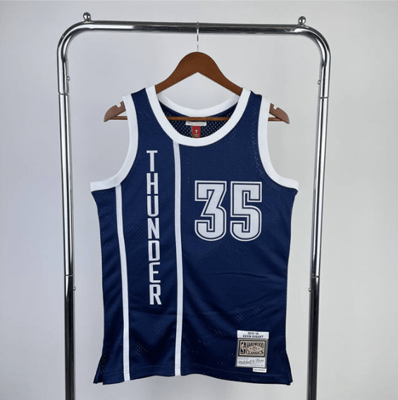 Camisa NBA Thunder Durant 35 - Azul - Manto Club