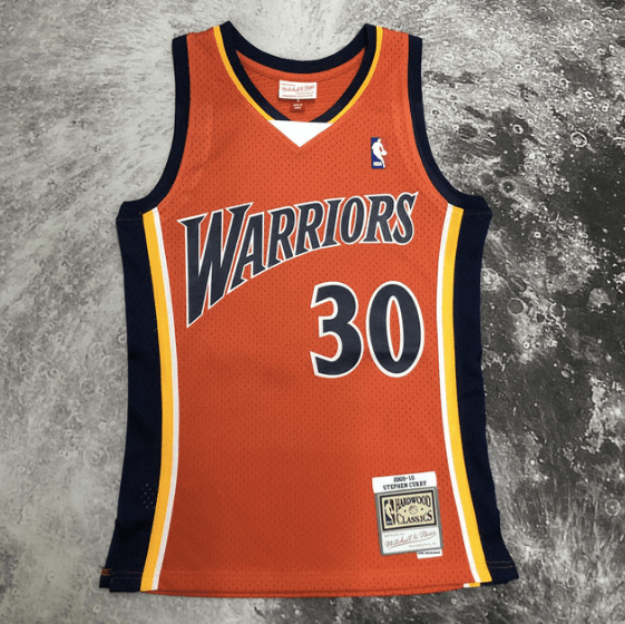 Camisa NBA Warriors Curry 30 - Laranja - Manto Club