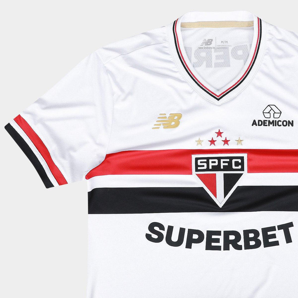 Camisa New Balance São Paulo 2025/26 I - Manto Club