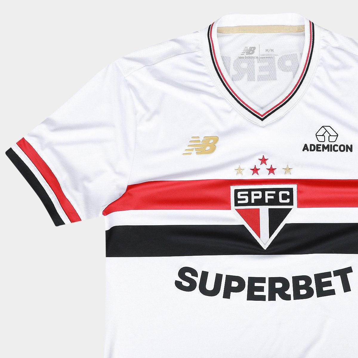 Camisa New Balance São Paulo 2025/26 I - Manto Club
