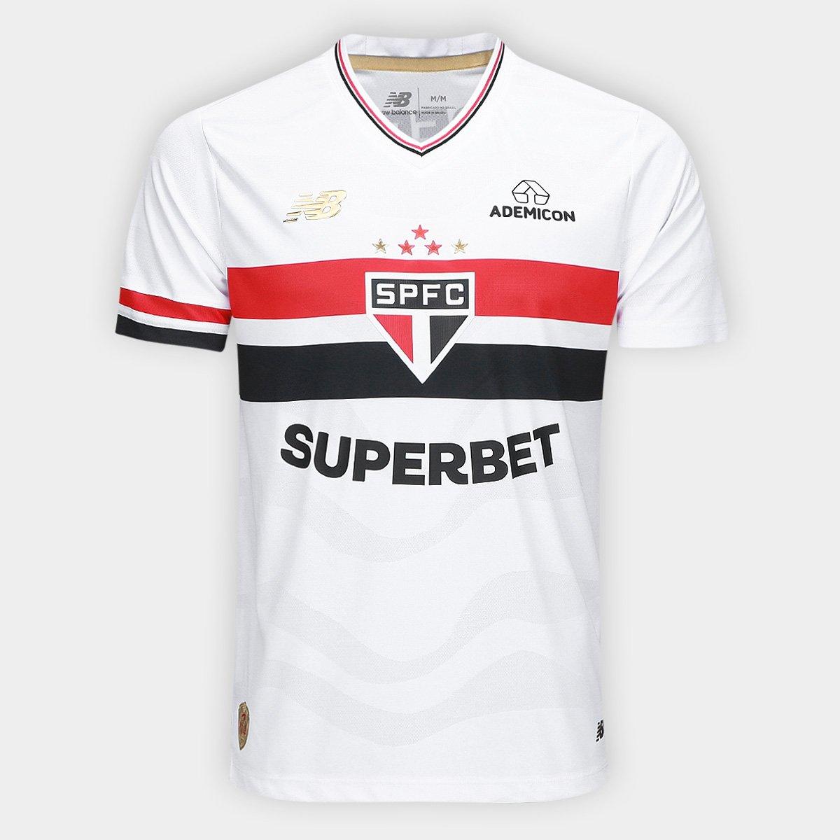 Camisa New Balance São Paulo 2025/26 I - Manto Club