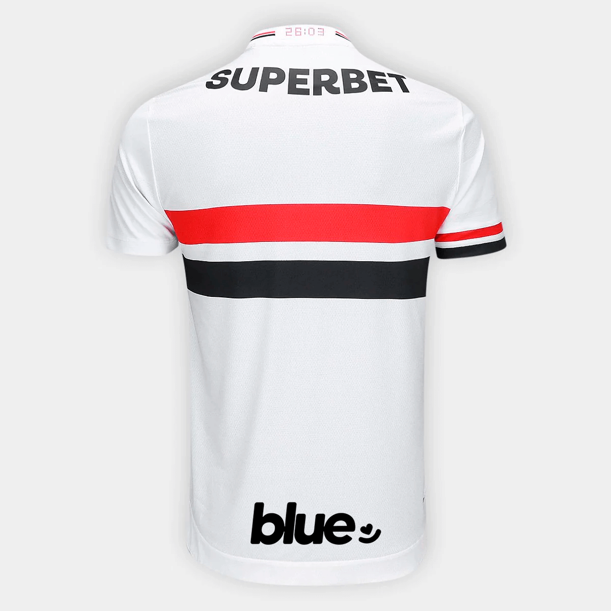 Camisa New Balance São Paulo 2025/26 I Com Patrocínios - Manto Club